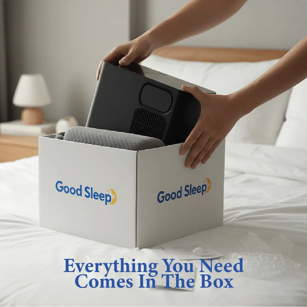 Does 8 Sleep work alternative unboxing: Good Sleep topper and hub arrive in one box